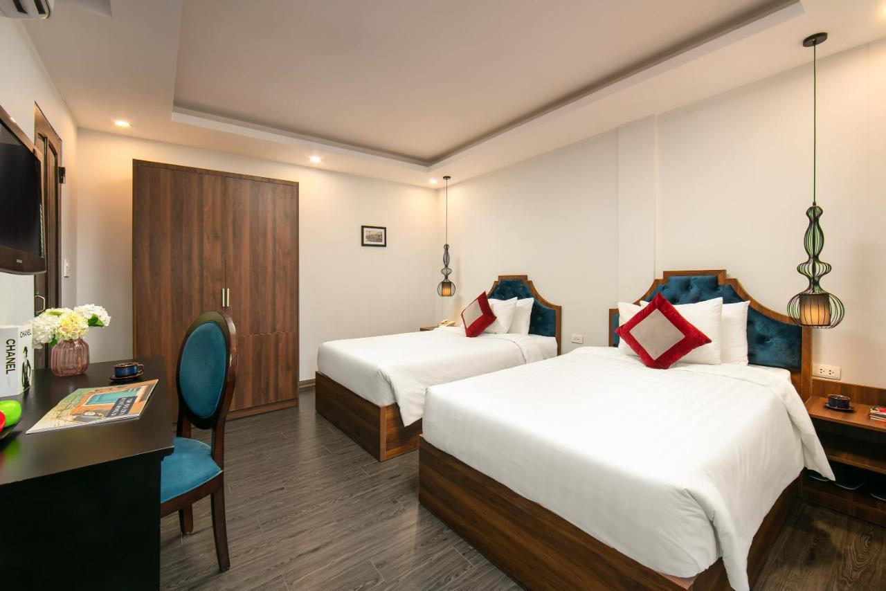 Sonata Boutique Hotel & Spa ハノイ市 エクステリア 写真